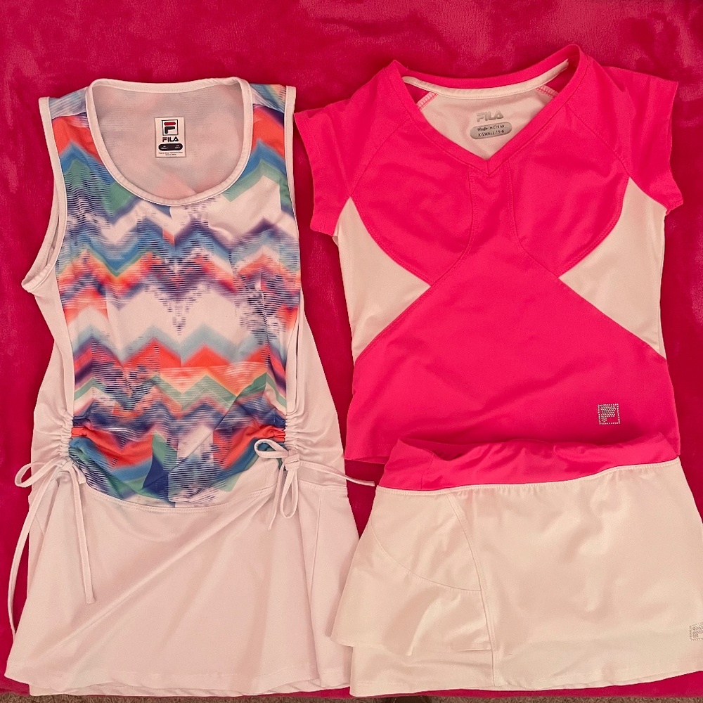 Fila Girls Tennis Apparel